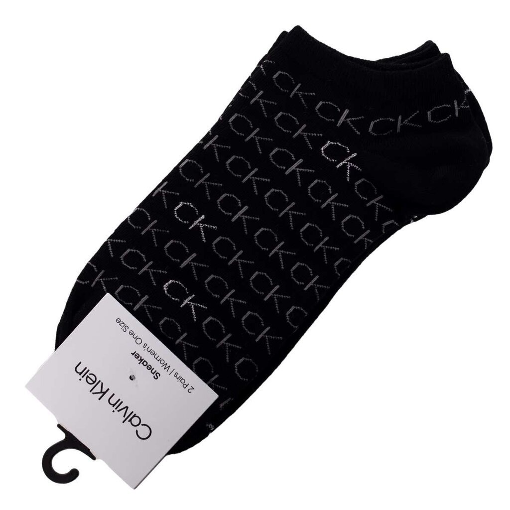 Calvin Klein naiste sokid 2pk, must цена и информация | Sokid naistele | hansapost.ee