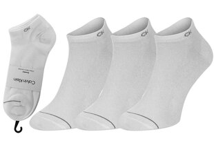 Мужские носки CALVIN KLEIN 3 пары, белые 701218718 002 39831 цена и информация | Мужские носки | hansapost.ee