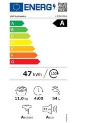 LG F4Y5EYP6W цена и информация | Стиральные машины | hansapost.ee