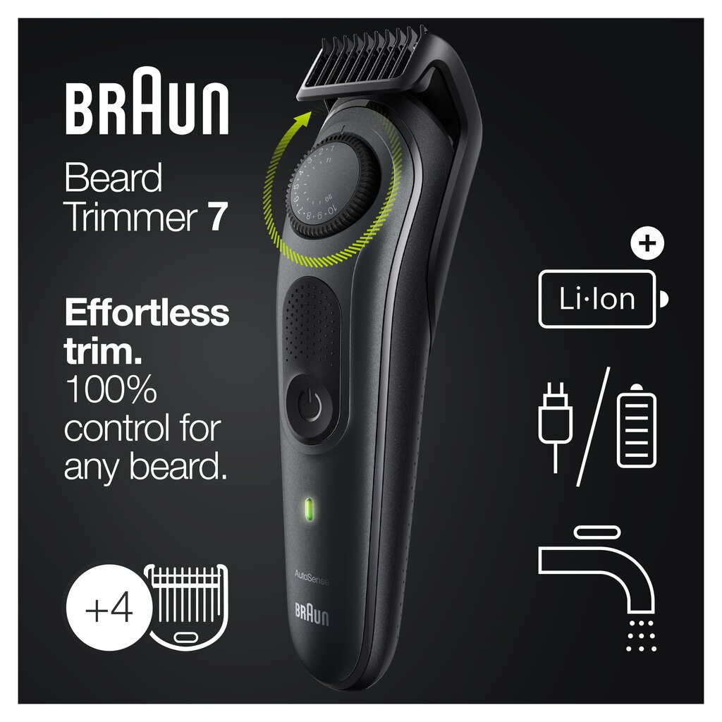 Braun BT7340 цена и информация | Juukselõikusmasinad ja trimmerid | hansapost.ee