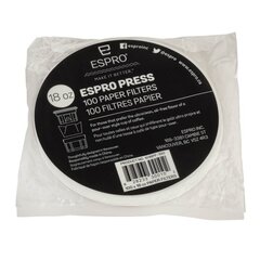Бумажные фильтры Espro Stamp, 100 шт. цена и информация | Аксессуары для кофейных аппаратов | hansapost.ee