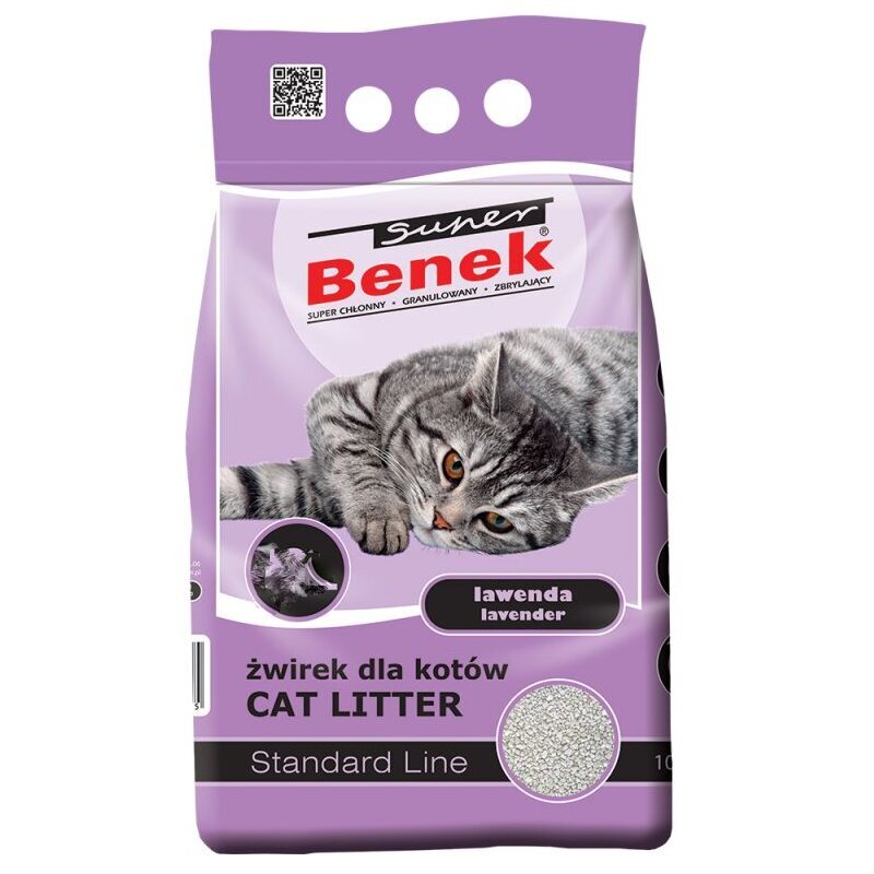 Bentoniit kassiliiv kassidele Super Benek, 5 L цена и информация | Kassiliiv | hansapost.ee