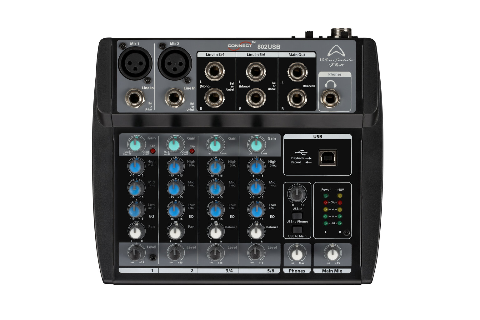 Wharfedale Connect 802USB hind ja info | DJ puldid ja helipuldid | hansapost.ee