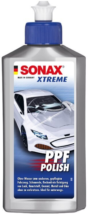 Poleerimispasta PPF- ja vinüülkiledele, Sonax Xtreme, 250 ml hind ja info | Autokeemia | hansapost.ee