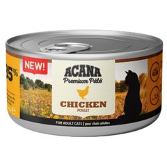 Acana Premium Pate Chicken с курицей, 24х85 г цена и информация | Консервы для кошек | hansapost.ee