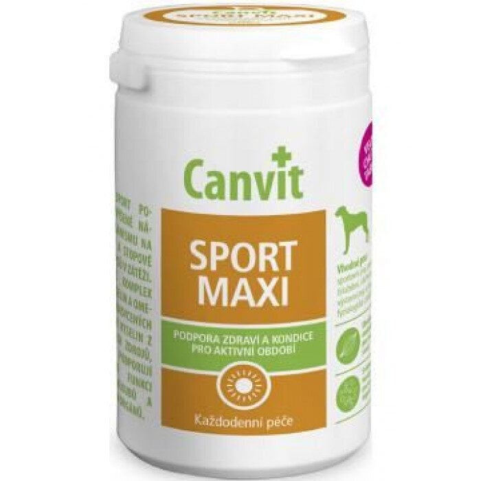 Vitamiinid koertele Can Vit Sport Maxi, 230 g цена и информация | Vitamiinid ja parasiiditõrje | hansapost.ee