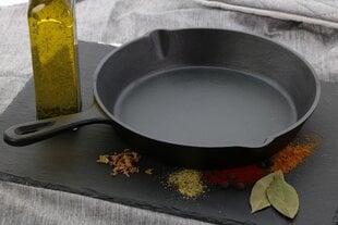 HTI чугунная сковорода, 25 см цена и информация | Cковородки | hansapost.ee