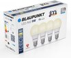 Blaupunkt LED pirnid E27 9W 4tk, soe valge hind ja info | Lambipirnid ja LED-pirnid | hansapost.ee