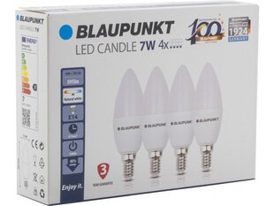 Blaupunkt LED pirnid E14 6,8W 4tk, naturaalne valge hind ja info | Blaupunkt Elektriseadmed | hansapost.ee