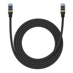 Baseus Cat 7 UTP Ethernet RJ45 Cable Flat 2 m black цена и информация | Кабели и провода | hansapost.ee