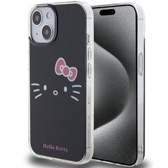 Hello Kitty HKHCP15SHKHLK iPhone 15 6.1" czarny|black hardcase IML Kitty Face цена и информация | Hello Kitty Велосипеды, самокаты, ролики, скейтборды | hansapost.ee