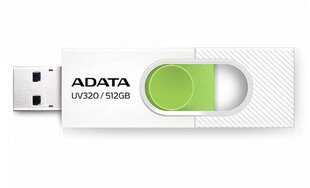 Adata AUV320 512GB цена и информация | USB накопители | hansapost.ee