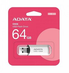 Adata AC906-64G-RWH цена и информация | USB накопители | hansapost.ee