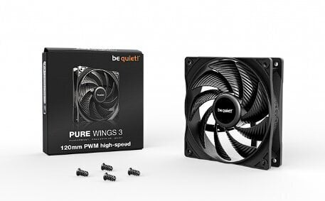 Be Quiet Pure Wings 3 PWM BL106 цена и информация | Arvuti ventilaatorid | hansapost.ee