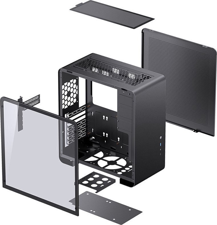 Jonsbo U4 Pro TG hind ja info | Arvutikorpused | hansapost.ee