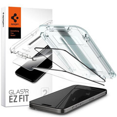 TEMPERED GLASS Spigen GLAS.TR "EZ-FIT" 2-PACK GALAXY Watch 6 (44 MM) CLEAR цена и информация | Защитные пленки для телефонов | hansapost.ee
