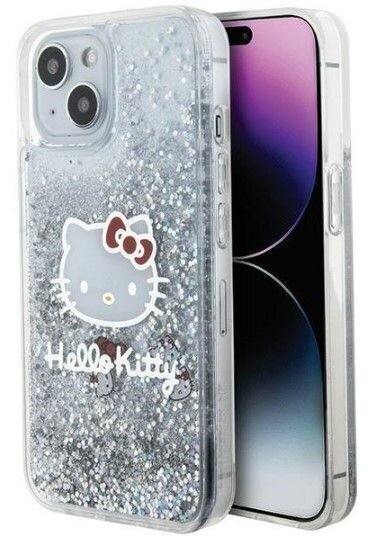 Hello Kitty Liquid Glitter Charms цена и информация | Telefonide kaitsekaaned ja -ümbrised | hansapost.ee