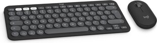 Logitech Pebble 2 Combo Mac Tonal 920-012244 hind ja info | Klaviatuurid | hansapost.ee