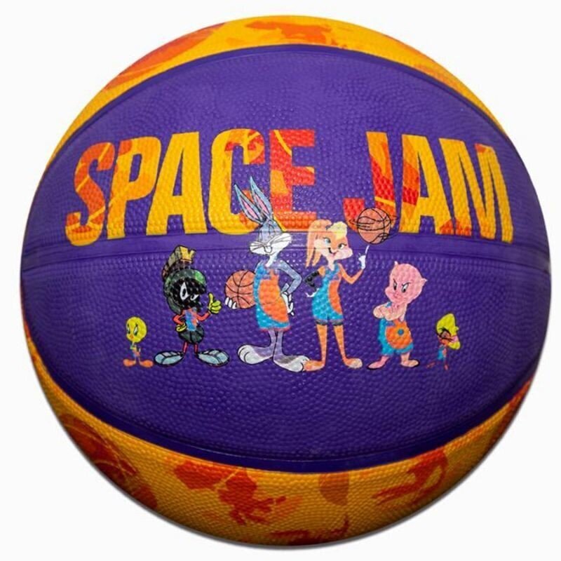 Korvpalli pall Spalding Space Jam Tune Squad 84602Z, suurus 7 цена и информация | Korvpallid | hansapost.ee