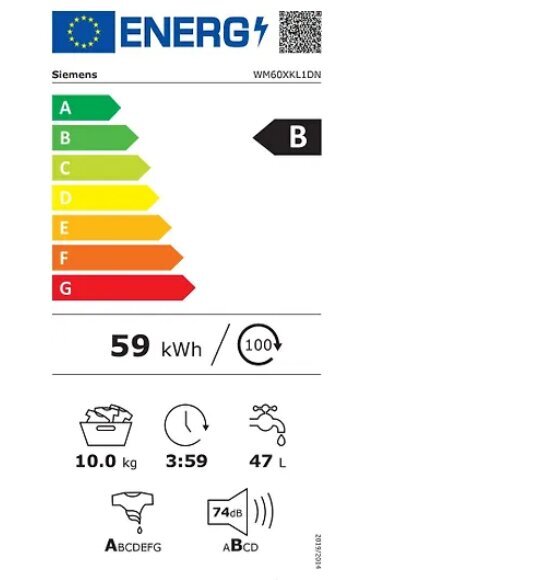 Siemens WM60XKL1DN hind ja info | Pesumasinad | hansapost.ee