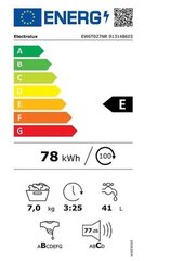 Electrolux EW6T027NR цена и информация | Стиральные машины | hansapost.ee