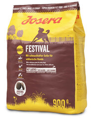 Josera Dog Festival pardi, riisi, lõhega, 5x900 g hind ja info | Koerte kuivtoit ja krõbinad | hansapost.ee