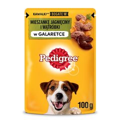 Pedigree для взрослых собак с бараниной, 24х0,1 кг. цена и информация | Консервы для собак | hansapost.ee