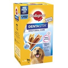 Pedigree Dentastix для собак крупных пород, 16х270 гр цена и информация | Лакомства для собак | hansapost.ee