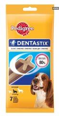 Pedigree Dentastix для собак средних пород, 10х180 гр цена и информация | Лакомства для собак | hansapost.ee