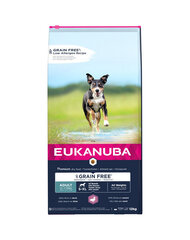 Eukanuba Grain Free S-XL Adult täiskasvanud koertele pardiga, 3 kg hind ja info | Eukanuba Koerad | hansapost.ee