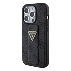 Guess IML 4G Printed Crossbody Case for iPhone 15 Pro Max Black цена и информация | Чехлы для телефонов | hansapost.ee