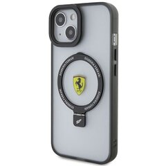Ferrari FEHMP15MUSCAH iPhone 15 Plus | 14 Plus 6.7" transparent hardcase Ring Stand 2023 Collection MagSafe цена и информация | Чехлы для телефонов | hansapost.ee