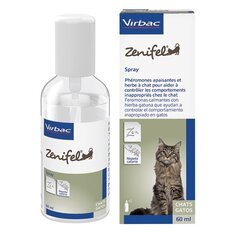 Транквилизатор для кошек  Virbac Zenifel, 60 мл цена и информация | Средства по уходу за животными | hansapost.ee
