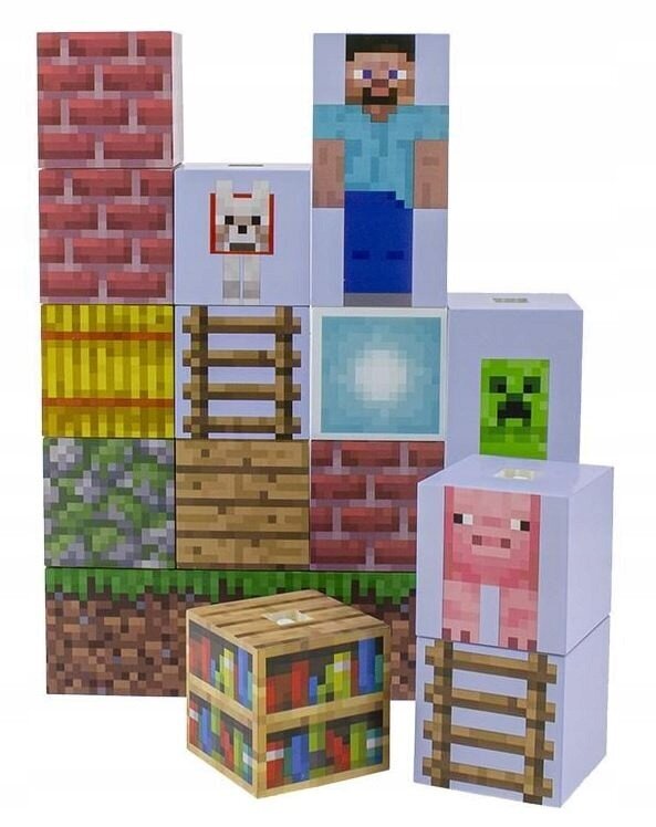 Minecraft Block Building Light Character Edition цена и информация | Fännitooted mänguritele | hansapost.ee