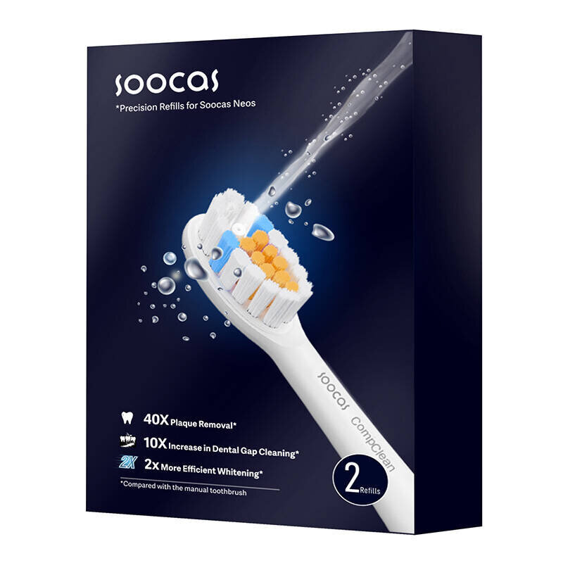 Soocas T03 hind ja info | Elektriliste hambaharjade otsikud | hansapost.ee