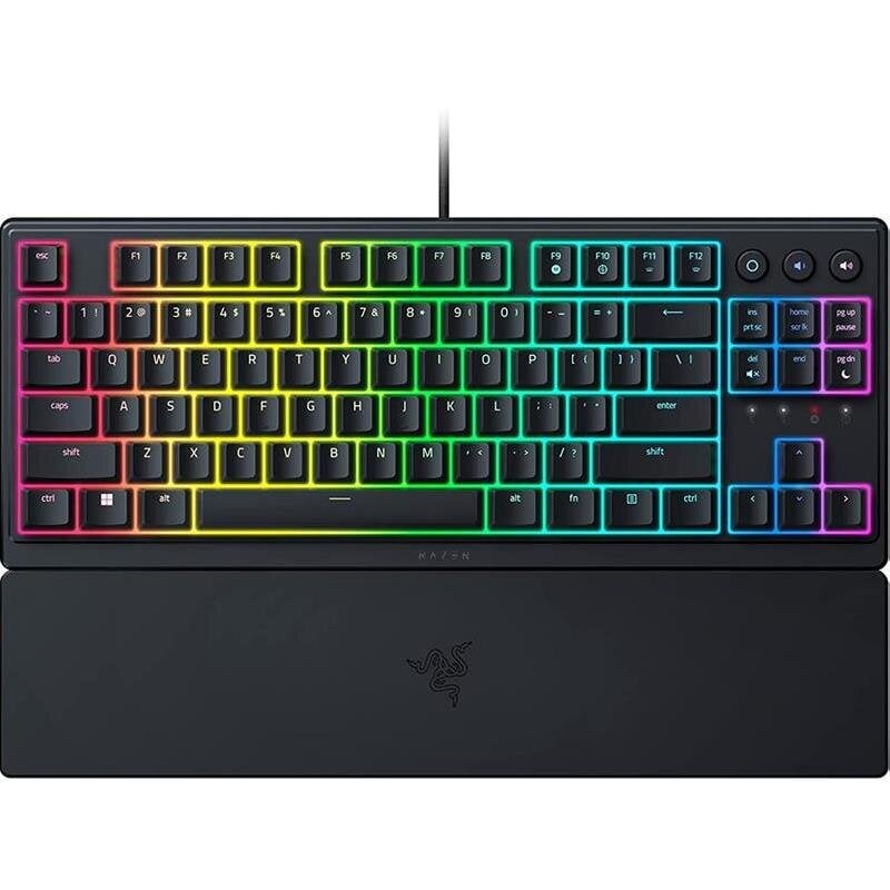 Razer Ornata V3 TKL, RUS, black - Keyboard цена и информация | Klaviatuurid | hansapost.ee