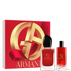 Giorgio Armani Si Passione EDP 50 ml + EdP 15 ml komplekt naistele hind ja info | Parfüümid naistele | hansapost.ee