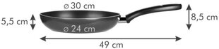 Сковорода Tescoma Presto, 30 см цена и информация | Cковородки | hansapost.ee