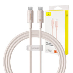 Baseus Spring-loaded USB-C cable 1m 2A (Black) цена и информация | Кабели и провода | hansapost.ee