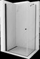 Dušikabiin Mexen Pretoria, Black, 100 x 110 cm hind ja info | Dušikabiinid | hansapost.ee