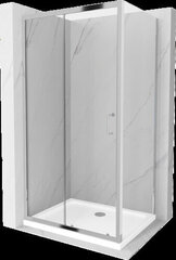 Dušo kabina Mexen Apia su padėklu ir sifonu, 120 x 70 cm, Chrome цена и информация | Душевые кабины | hansapost.ee