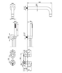 Deante price and information | Shower kits and systems | hansapost.ee