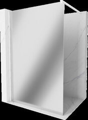 Walk-in dušisein Mexen Kioto, peegel valge 100 x 200 cm hind ja info | Dušiseinad ja dušiuksed | hansapost.ee