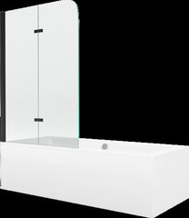 Vonia Mexen Cube su apdaila ir stiklo sienele, 170x80 cm + 80 cm, white+II/black цена и информация | Ванны | hansapost.ee