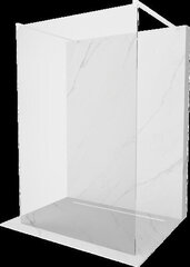 Walk-in dušo sienelė Mexen Kioto, White, 160 x 200 cm цена и информация | Душевые двери и стены | hansapost.ee