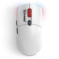 Беспроводная мышь Marvo Guru G995W белого цвета | 26000 DPI цена и информация | Компьютерные мыши | hansapost.ee