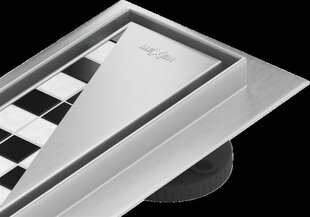 Duširenn Mexen 2 in 1, madal sifoon Pro 360, Chrome, 90 cm hind ja info | Duširennid | hansapost.ee
