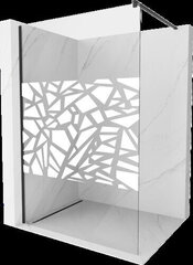 Walk-in dušo sienelė Mexen Kioto, White, 140 x 200 cm цена и информация | Душевые двери и стены | hansapost.ee