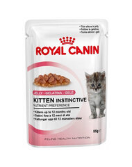 Корм Royal Canin Kitten Instinctive для молодых котят, 12х85 г цена и информация | Кошачьи консервы | hansapost.ee