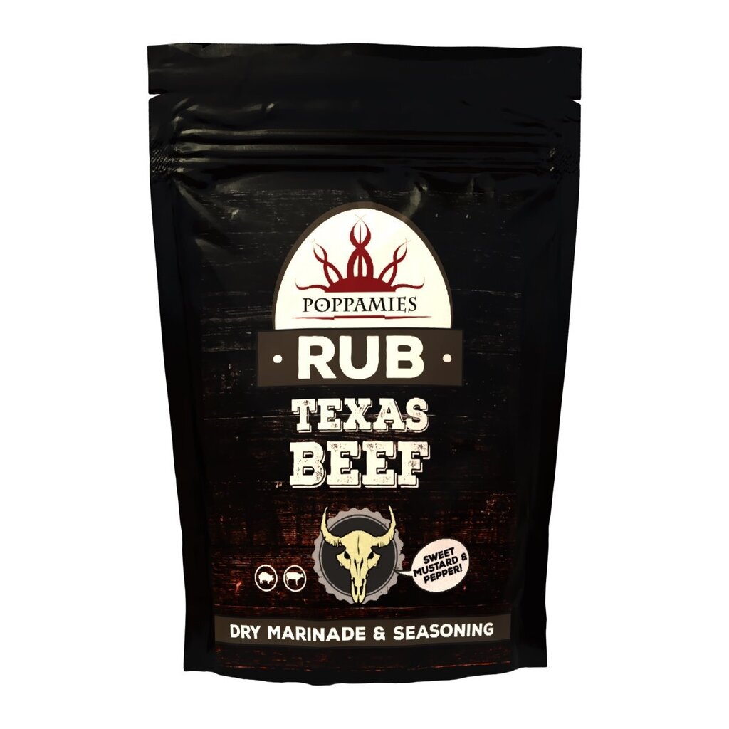 Vürtside segu “TEXAS BEEF RUB” 200 g hind ja info | Vürtsid ja maitseaine komplektid | hansapost.ee